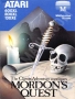 Atari  800&nbsp; - &nbsp;mordon_quest_k7